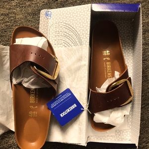 Congac Leather Madrid Birkenstock (NEW SIB) 9US/40